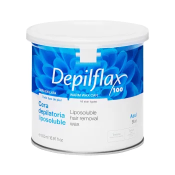 Depilflax 100 Azulēna vasks depilācijai bundžā, 500 ml