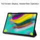 Samsung Galaxy Tab S5e 10.5\" (T720/T725) Tri-fold Stand Cover Case, Black | Vāks Apvalks Pārvalks Grāmatiņa...