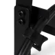 Maclean MC-105 B zemgalda kabeļu organizators, 5kg, Melns