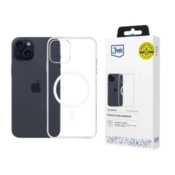 3Mk Protection MagCase vāciņš Apple iPhone 15 - Caurspīdīgs