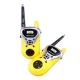 Bērnu rāciju komplekts Walkie Talkie Dzeltenas 2 gab.