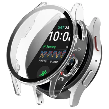 Tech-Protect Defense360 vāciņš Samsung Galaxy Watch 7 (44mm), Caurspīdīgs