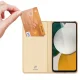 Samsung Galaxy A34 (SM-A346) DUX DUCIS Skin Pro Case Cover, Gold | Telefona Vāciņš Maciņš Apvalks Grāmatiņa