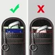 Aizsargmaciņš automašīnas atslēgām Tech-Protect KLR100 RFID, melns ar sarkanu