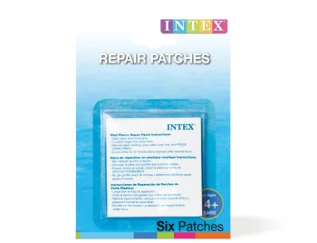 Intex 59631 remonta ielāpi piepūšamajiem izstrādājumiem (6 gab.)