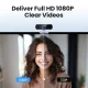 Ugreen CM678 Full HD 1080p USB tīmekļa kamera ar mikrofonu, pelēka