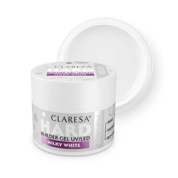 Claresa Hard&Easy nagu modelējošais gēls Milky White, 45 g