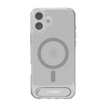 Torras Pstand vāciņš iPhone 16, caurspīdīgs