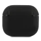 BMW Genuine Leather maciņš AirPods 3 austiņām - melns