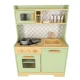 Bērnu Virtuve Rotaļu Koka Virtuves Iekārtas Komplekts ar Piederumiem, 86cm | Kids Toy Wooden Kitchen