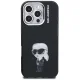 Karl Lagerfeld IML Aquarelle Karl & Logo MagSafe vāciņš iPhone 16 Pro Max, melns