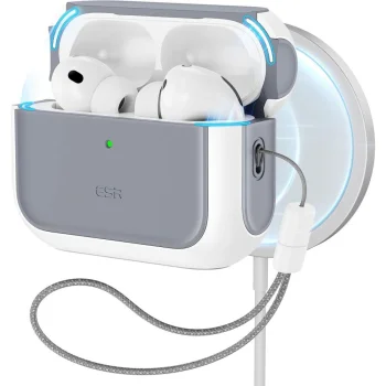 ESR Orbit HaloLock MagSafe maciņš AirPods Pro 3 austiņām, balts