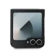 BMW Carbon Tricolor vāciņš Samsung Galaxy Z Flip 6, Melns
