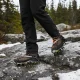 Mountain Goat STANDARD tūrisma dzelkšņi 36-46 izmēram ar maciņu, melni un dzelteni