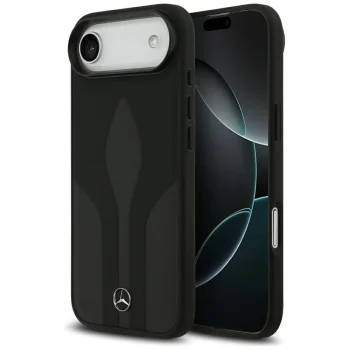 Mercedes Leather The Move MagSafe vāciņš iPhone 17 Air Black