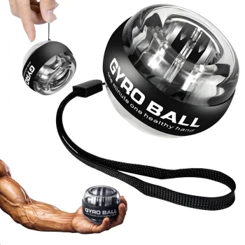 Powerball Gyro Ball žiroskopiskais plaukstas un apakšdelma trenažieris
