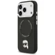 Karl Lagerfeld Karl Pin MagSafe vāciņš iPhone 17 Pro Max, melns