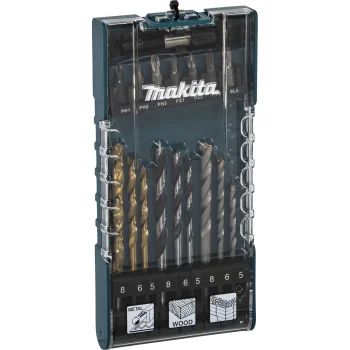 Urbju un skrūvgriežu uzgaļu komplekts Makita D-74887, 17 gab.
