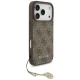 GUESS 4G Charms Collection MagSafe vāciņš iPhone 17 Pro, brūns
