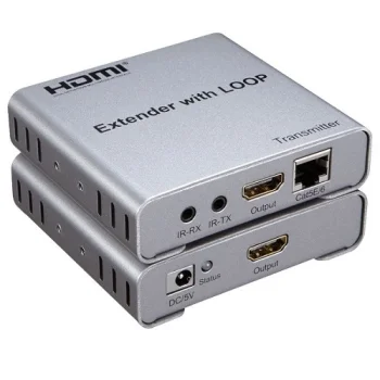 HDMI pagarinātājs pa Cat5e/Cat6 kabeli līdz 100m, 4K