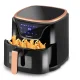 Berdsen BD-652 karstā gaisa friteris, 5L, 1500W, melns/zelta