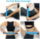 Masāžas Jogas Fitnesa Rullis ar Rokturi, Muskuļu Masažieris, Dažādas krāsas | Yoga Massage Roller