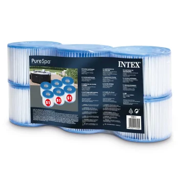 INTEX 29011 S1 filtri Pure SPA baseiniem (6 gab.)