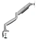 Maclean MC-969 Monitora stiprinājums ar gāzes atsperi, 17\"-45\", 16 kg, sudraba
