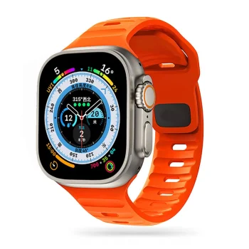 Tech-Protect IconBand Line siksniņa Apple Watch 4-9 / SE / Ultra 1/2 (42/44/45/49 mm), oranža