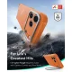 ESR Cyber Tough Kickstand MagSafe vāciņš Apple iPhone 18 Pro / 17 Pro ar statīvu, oranžs