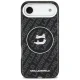 Karl Lagerfeld IML Choupette Head Logo MagSafe iPhone Air vāciņš, melns