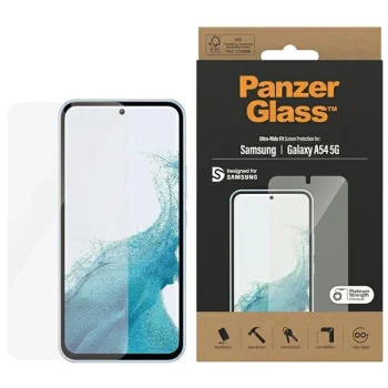 PanzerGlass Ultra-Wide Fit rūdīts stikls priekš Samsung Galaxy A54 5G | tempered glass for