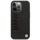 BMW Signature Logo Imprint MagSafe vāciņš iPhone 14 Pro Max - Black