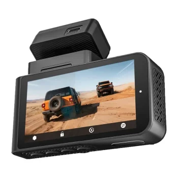 WOLFBOX X3 videoreģistrators 2.5K + 1080p, Wi-Fi 5.8 GHz, GPS