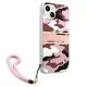 Guess Camo Strap vāciņš iPhone 13 mini rozā