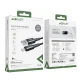 Acefast C1-02 USB uz Lightning kabelis, 2.4A, 1.2m, melns