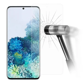 Samsung Galaxy S21 FE 5G (SM-G990B/DS) - Aizsargstikls (Šaurs līdz Izliekumiem) | Tempered Glass Screen Protector