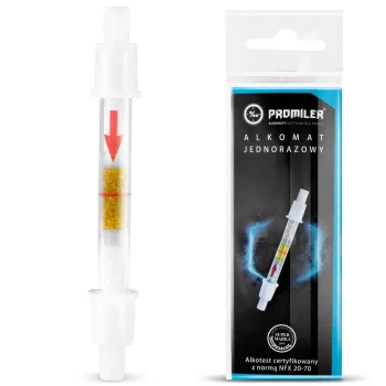 Vienreizējais alkometrs Promiler alkohola tests