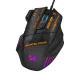Wozinsky WMGK-1179W vadu optiskā spēļu pele 7200 DPI ar RGB apgaismojumu - melna