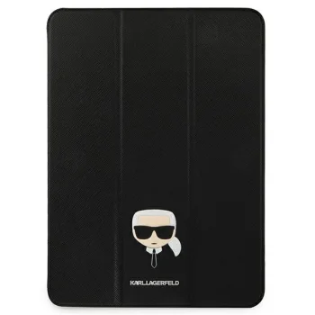 Atverams planšetdatora vāciņš Karl Lagerfeld Saffiano Karl Head iPad Pro 11", melns
