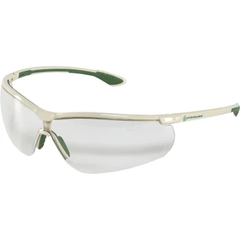 Aizsargbrilles Uvex Sportstyle Planet, UV 400, bēšas / zaļas