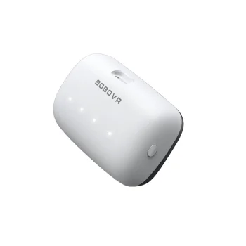 BoboVR B100 ārējais akumulators Meta Quest S3 Pro un E3 Pro, balts