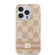 DKNY iPhone 13 Pro Max vāciņš IML Checkered Mono Pattern MagSafe, rozā