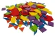 Attīstošā koka Puzle - Ģeometriskas Figūras | Educational Puzzle Geometric Figures
