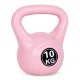 Svara bumba Kettlebell MOVEPRO 10 kg, rozā
