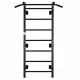 Vingrošanas siena ar pievilkšanās stieni MOVEPRO 228 cm, melna