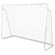Neo-Sport futbola vārti 245 x 155 x 80 cm ar mērķa sienu