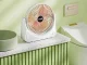 Bezvadu galda ventilators ar akumulatoru USB, kluss, 3 ātruma režīmi