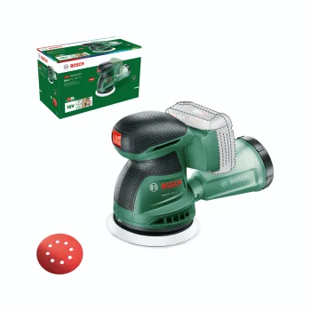 Akumulatora ekscentra slīpmašīna Bosch EasyOrbit 18V-10, bez akumulatora un lādētāja