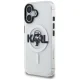 Karl Lagerfeld IML Karl Sketch Logo MagSafe vāciņš iPhone 16, caurspīdīgs